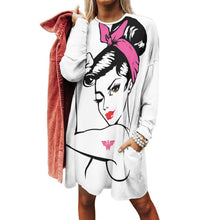 Charger l'image dans la galerie, Tunique Sweat Oversize Femme - Grandes Poches & Coupe Longue (2XS-6XL)