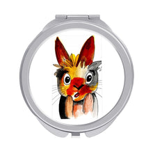 Charger l'image dans la galerie, Miroir de Poche Personnalisé en Métal | Cadeau Unique