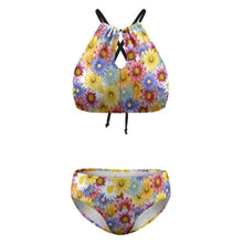 Charger l'image dans la galerie, Bikini Personnalisable à Nouer | Style Été Unique | Haut Halter & Bas Triangle