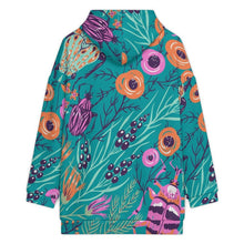 Charger l'image dans la galerie, Veste Longue à Capuche Doublée Polaire Personnalisable pour Femme