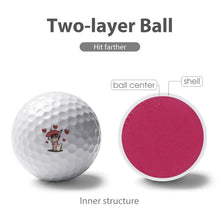 Charger l'image dans la galerie, Balle de Golf Personnalisée Double Face | Caoutchouc Pro | Cadeau Golfeur