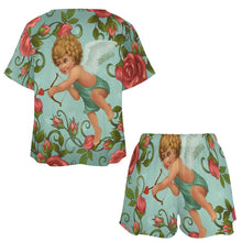 Charger l'image dans la galerie, Ensemble Pyjama Personnalisé Femme Anti-UV | Tissu Soie Glacée