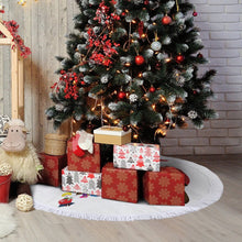 Charger l'image dans la galerie, Jupe de Sapin Bohème Personnalisée | Tapis à Franges Unique