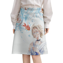 Charger l'image dans la galerie, Jupe Courte Personnalisée en Tissu Technique | Cadeau Femme Design