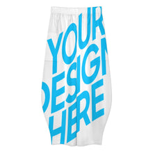 Charger l'image dans la galerie, Pantalon large taille haute pour femme SZK personnalisé avec photo texte prénom (conception une image)