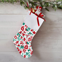 Charger l'image dans la galerie, Chaussette de Noël Personnalisable | L'Écrin Rouge de Vos Cadeaux