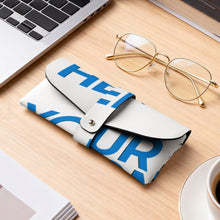 Charger l'image dans la galerie, Étui à lunettes en cuir JJ0531103 personnalisé avec photo texte prénom