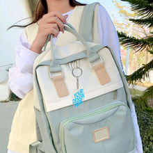 Charger l'image dans la galerie, Porte-clés en acrylique transparent (impression recto) personnalisé avec photo texte prénom