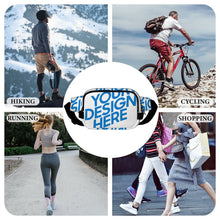 Charger l'image dans la galerie, Sac banane carré double épaisseur XB0610007 pour homme et femme personnalisé avec photo texte prénom