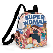 Charger l'image dans la galerie, Mini Sac à Dos Femme Personnalisé en Toile Oxford Déperlante