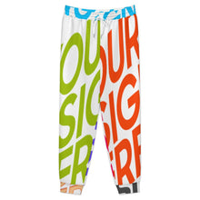 Charger l'image dans la galerie, Pantalon de survêtement élastique pour homme avec poches LM132 tailles S-4XL personnalisée avec prénom motif texte (conception multi-images)