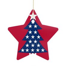 Charger l'image dans la galerie, Étoile de Noël Personnalisée | Votre Photo sur Céramique