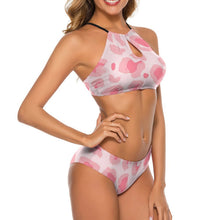 Charger l'image dans la galerie, Bikini Triangle Col Halter Personnalisé - Bonnets Souples Réglables