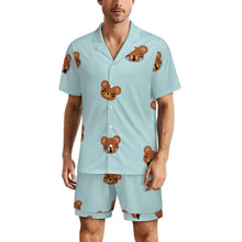 Charger l'image dans la galerie, Pyjama Court Homme Personnalisé | Pyjashort avec Photo Été