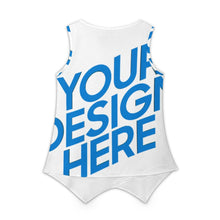 Charger l'image dans la galerie, Débardeurs à col en v pour femmes BBX été sans manches décontracté coupe ample hauts fluides personnalisé avec photo texte prénom