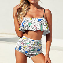 Charger l'image dans la galerie, Bikini à Volants Femme : Maillot 2 Pièces Romantique & Volume