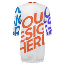 Charger l'image dans la galerie, Gigoteuse bébé haute qualité LM229 personnalisée avec prénom motif texte (conception multi-images)