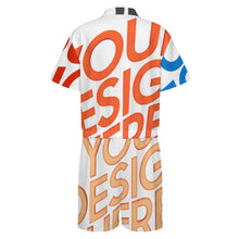 Charger l'image dans la galerie, Combinaison homme manches courtes LM427 personnalisée avec prénom motif texte (conception multi-images)
