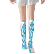 Charger l'image dans la galerie, Chaussettes tendance unisexes avec 2 longueurs disponibles (46 cm, 60 cm) personnalisé avec photo texte prénom