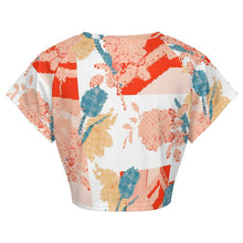 Charger l'image dans la galerie, T-shirt Crop Top Ado Personnalisé | Imprime Ta Photo | Manches Raglan