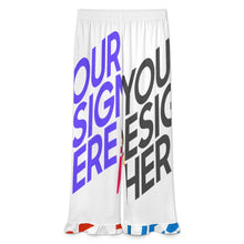 Charger l'image dans la galerie, Pantalon de pyjama à volants pour femme NSHYBSK personnalisé avec prénom motif texte (conception multi-images)