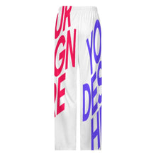 Charger l'image dans la galerie, Pantalon de pyjama ample cordon de serrage homme LM071 taille S-5XL personnalisée avec prénom motif texte (conception multi-images)