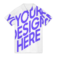 Charger l'image dans la galerie, Polos à manches courtes pour hommes TXLD personnalisé avec photo texte prénom (conception une image)