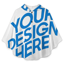 Charger l'image dans la galerie, Couverture à capuche pour enfants RTDP09 personnalisé avec photo texte prénom (conception une image)