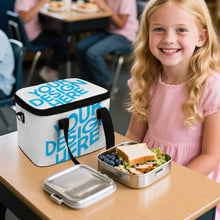 Charger l'image dans la galerie, Sac à lunch / Sac isotherme portable personnalisé avec photo texte prénom