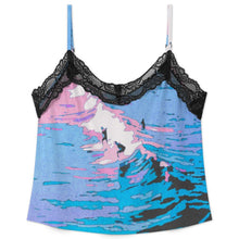 Charger l'image dans la galerie, Ensemble Pyjama Caraco Short Dentelle Personnalisable — Tissu Doux du XS au 2XL