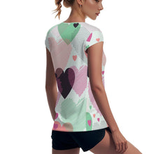 Charger l'image dans la galerie, T-Shirt Sport Femme Anti-UV UPF 50+ Personnalisé | Tissu Froid