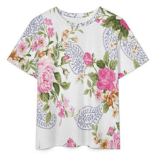 Charger l'image dans la galerie, Ensemble Pyjama Femme Personnalisé Manches Courtes et Pantalon