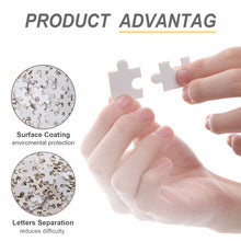 Charger l'image dans la galerie, Puzzle photo en bois (version verticale) personnalisé avec photo texte prénom