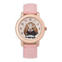 Charger l'image dans la galerie, Montre Femme Personnalisable Cuir Rose | Cadran Photo Sur-Mesure