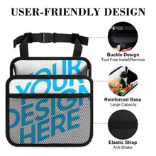 Charger l'image dans la galerie, Organisateur de siège auto personnalisée avec prénom motif texte