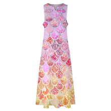 Charger l'image dans la galerie, Robe Longue Sans Manches Femme : Maxi Dress Coupe Colonne