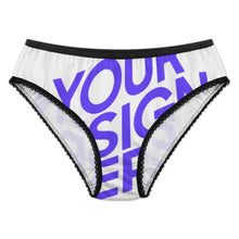 Charger l'image dans la galerie, Culotte femme en dentelle LM500 personnalisé avec photo texte prénom (conception une image)