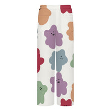 Charger l'image dans la galerie, Pantalon Large Droit Femme à Poches Plaquées Personnalisable