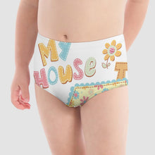 Charger l'image dans la galerie, Culotte Fillette Soie de Lait | Confort Doux & Personnalisable | Tailles 4-16 Ans