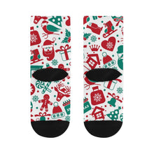 Charger l'image dans la galerie, Chaussettes Bicolores Personnalisées | Avec Talon & Pointe Noirs