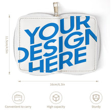 Charger l'image dans la galerie, Porte-cartes en cuir personnalisé avec photo texte prénom (conception une image)