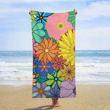 Charger l'image dans la galerie, Serviette de Plage Grand Format 160x80cm | Velours Microfibre Doux, Personnalisable