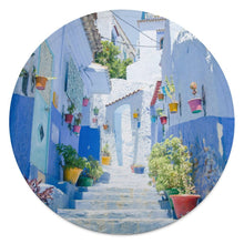 Charger l'image dans la galerie, Plaid Rond Personnalisé avec Photo | Tapis de Pique-Nique Chic