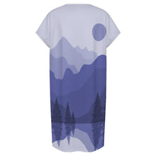 Charger l'image dans la galerie, Robe Casual Femme Personnalisée Col V avec Poches