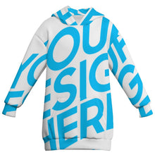 Charger l'image dans la galerie, Sweat à capuche oversize pour enfants MWZXU037 personnalisé avec photo texte prénom (conception une image)