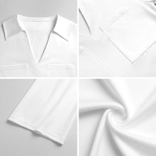Charger l'image dans la galerie, Robe Col V Femme Personnalisable | Chic & Confortable pour Bureau