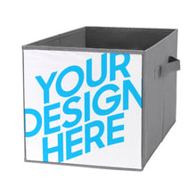 Charger l'image dans la galerie, Boîte de rangement pliable en tissu Oxford personnalisé avec photo texte prénom