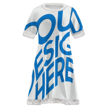 Charger l'image dans la galerie, Robe de Noël pour enfant personnalisée avec photo texte motif