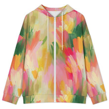 Charger l'image dans la galerie, Sweat à Capuche Femme Full Zip en Tissu à Couche d’Air Personnalisable