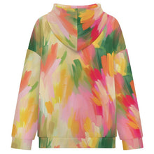 Charger l'image dans la galerie, Sweat à Capuche Femme Full Zip en Tissu à Couche d’Air Personnalisable